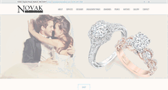 Desktop Screenshot of novakjewelers.com